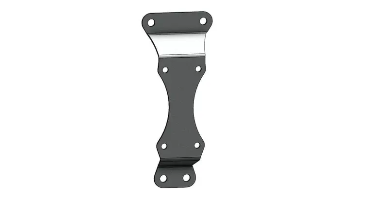 Ct Race Worx Can-Am Maverick X3 10-Bolt Radius Rod Plate Adapter 2