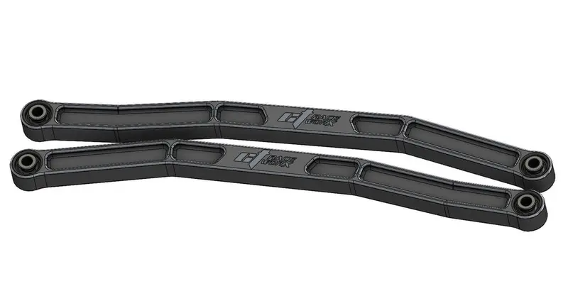Ct Race Worx Can-Am Maverick X3 64" High Clearance Billet Lower Radius Rods 1