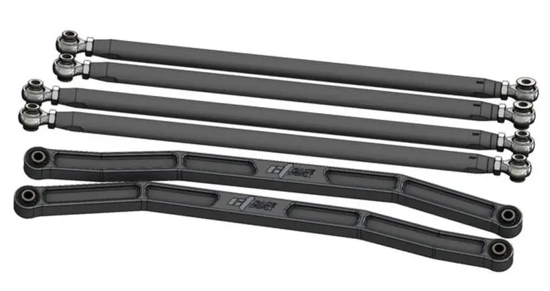 Ct Race Worx Can-Am Maverick X3 72" High Clearance Worx Series Billet Radius Rod Kit 1