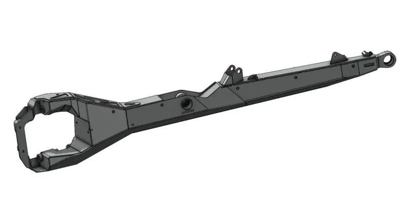 Ct Race Worx Can-Am Maverick X3 Gen 2 72" Boxed Trailing Arms 1