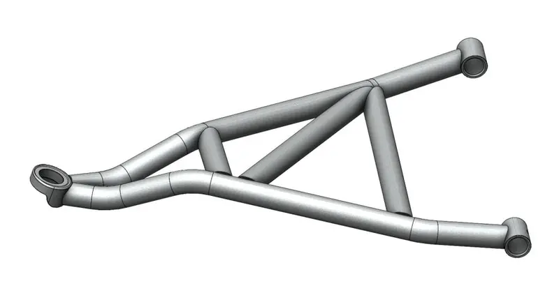 Ct Race Worx Maverick X3 64" Tubular Chromoly A-Arms 1