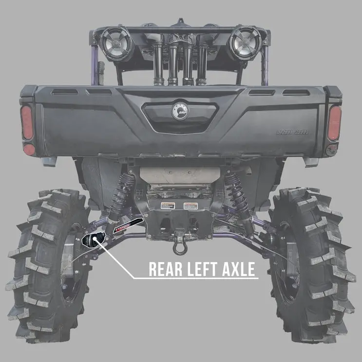 Demon Powersports '20 Polaris Demon Xtreme Heavy Duty Long Travel Axle Race Spec 4