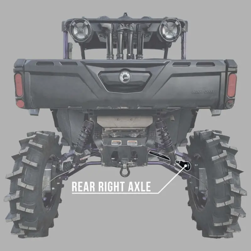 Demon Powersports '23 Can-Am Defender Hd9 Demon Heavy Duty Lift Kit Axle 5