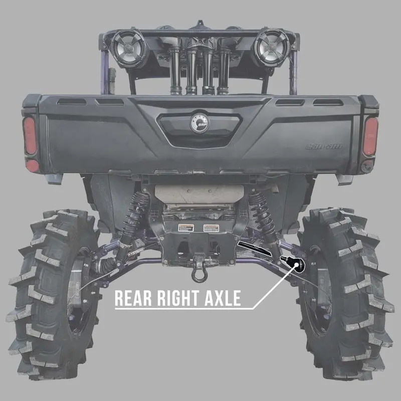 Demon Powersports Bobcat 3400 Diesel Rugged Performance Axle 4