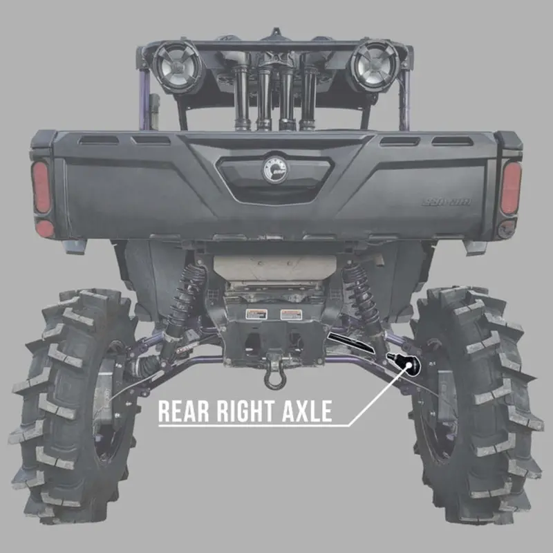Demon Powersports Polaris Ace 570 Rugged Performance Axle 5