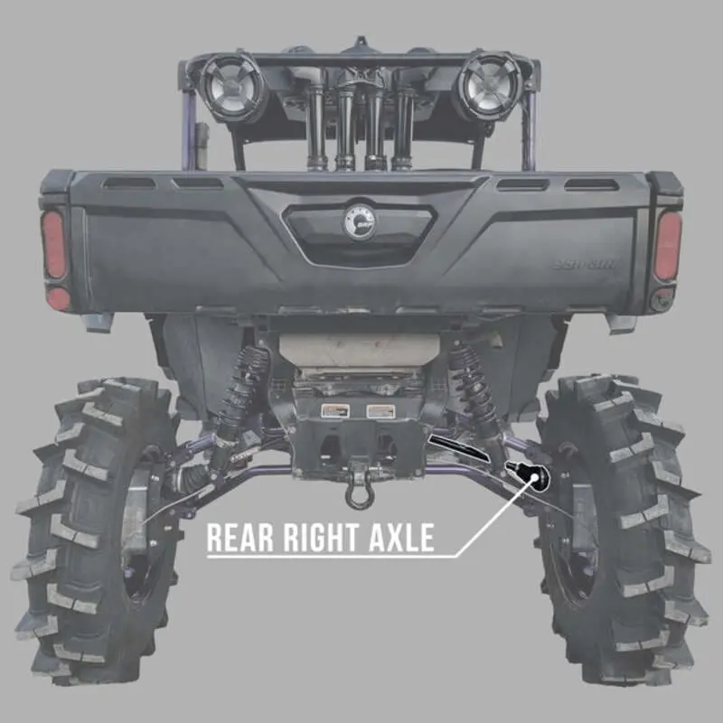 Demon Powersports Polaris Ranger 700 Demon Heavy Duty Axle 7