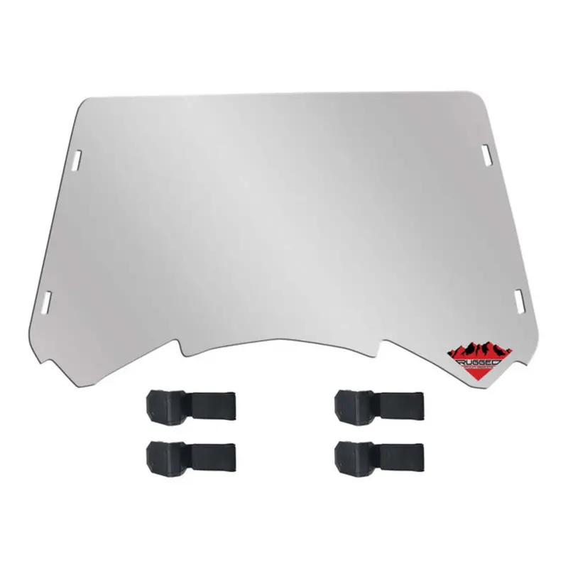 Demon Powersports Polaris Ranger 900 Rugged Acrylic Front Windshield 1