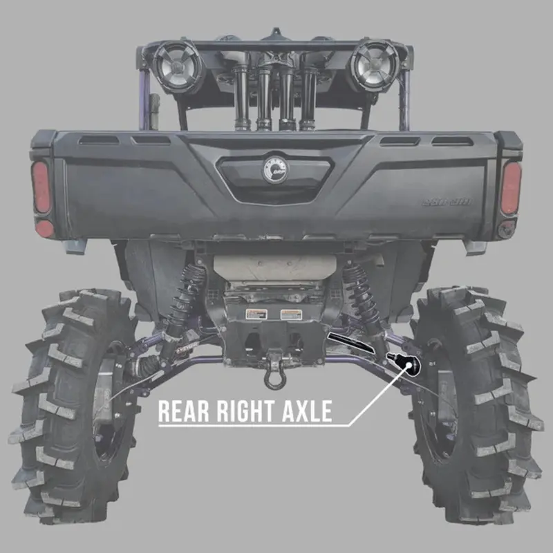 Demon Powersports Polaris Ranger Etx Rugged Performance Axle 4