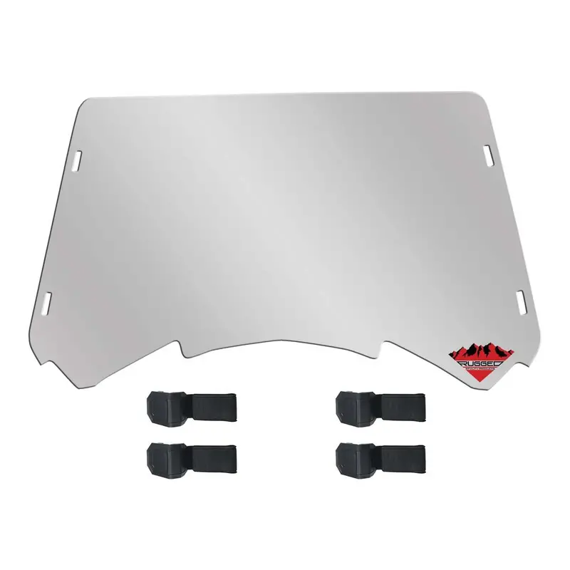 Demon Powersports Polaris Ranger Ev Rugged Polycarbonate Windshield 1