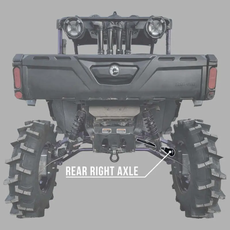 Demon Powersports Polaris Rzr Rs1 Demon Heavy Duty Axle 4