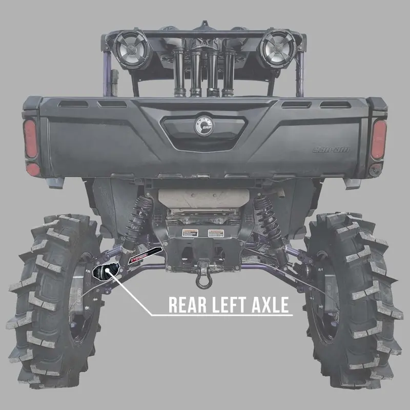 Demon Powersports Polaris Rzr Rs1 Demon Heavy Duty Lift Kit Axle 5