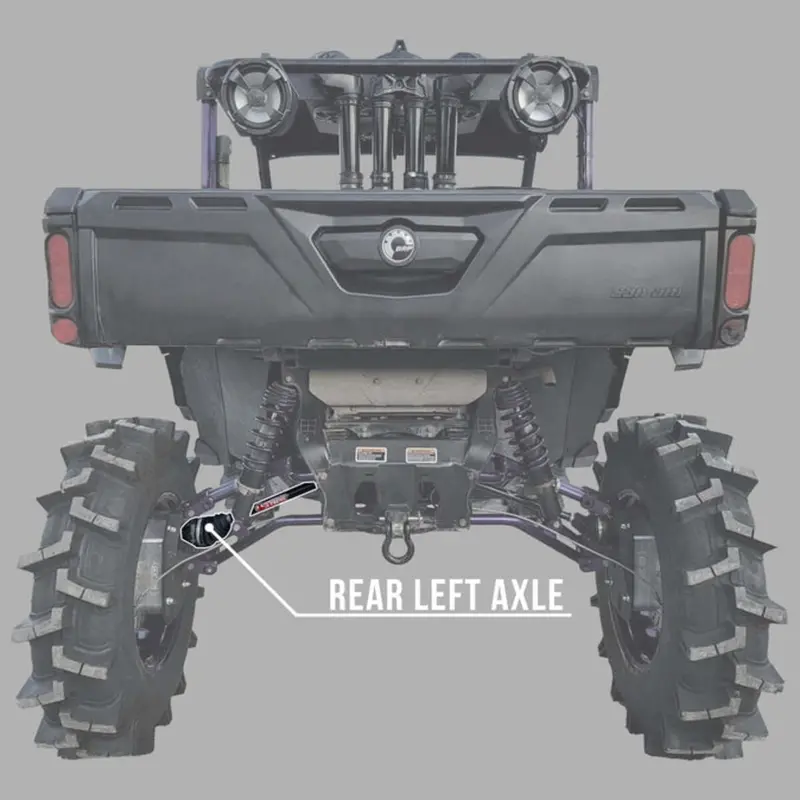 Demon Powersports Polaris Rzr Xp Turbo Demon Heavy Duty Lift Kit Axle 5