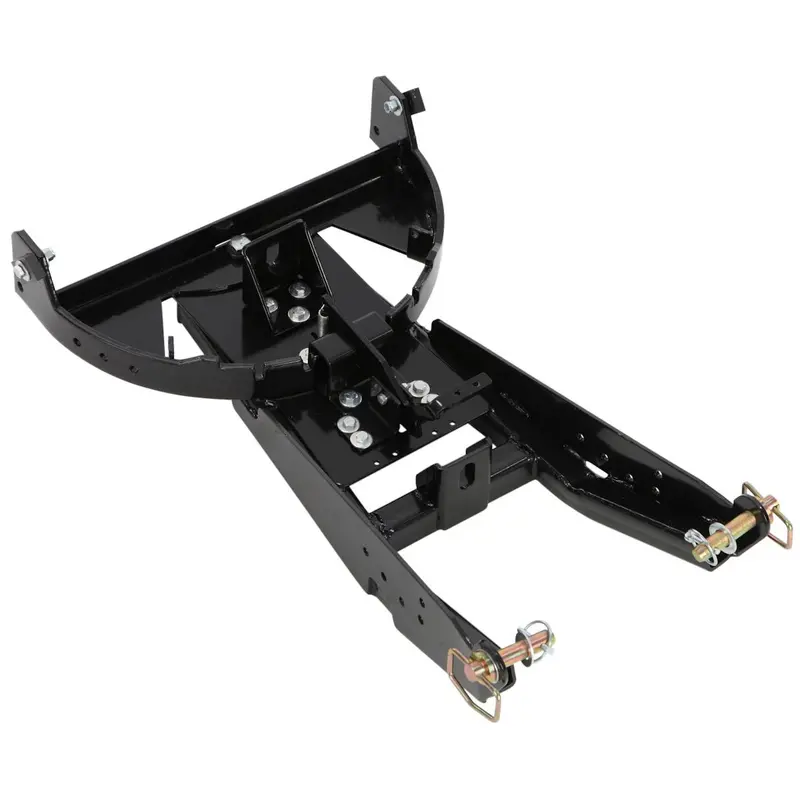 Denali Utv Snow Plow Blade Extended Pushtubes 1