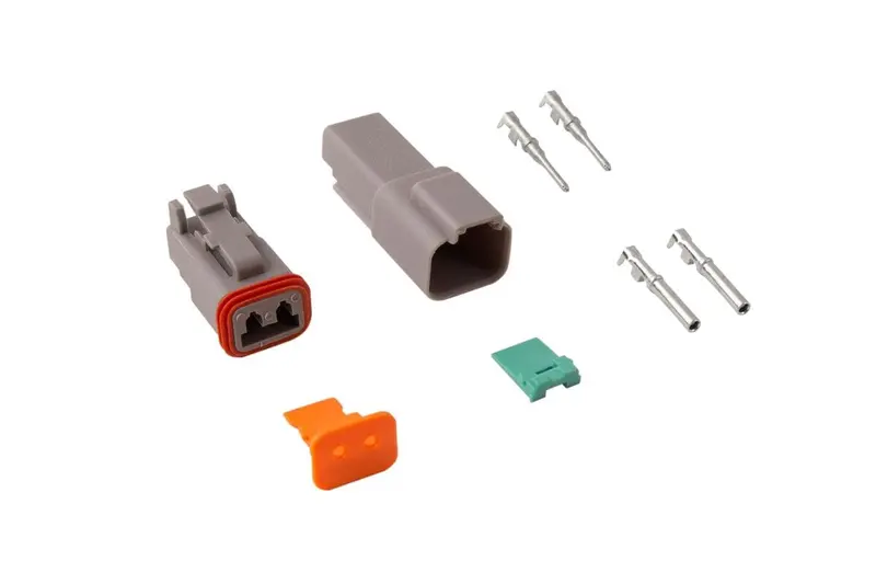 Diode Dynamics 2-Pin Deutsch Connector Kit - 16-22 Gauge 1