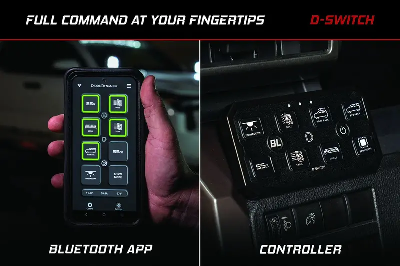 Diode Dynamics D-Switch 8-Channel Switch Panel 2