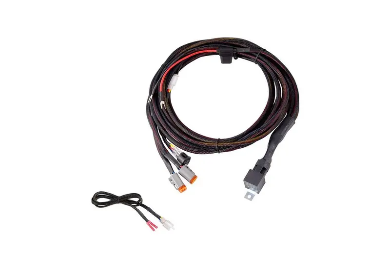 Diode Dynamics Heavy Duty 4-Pin Dual Output Harness Wiring 1
