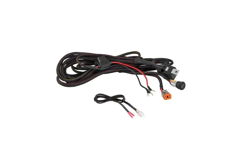Diode Dynamics Heavy Duty 4-Pin Single Output Harness Wiring 1