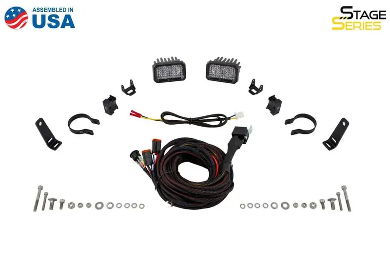 Diode Dynamics Polaris Rzr Pro Stage Series Reverse Light Kit 1