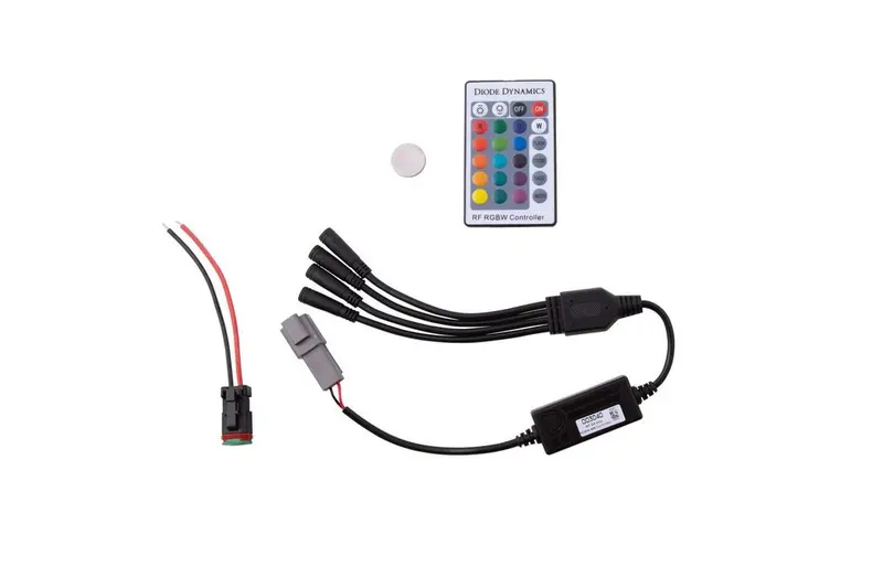Diode Dynamics Rgbw 24-Key M8 Rf Controller 1