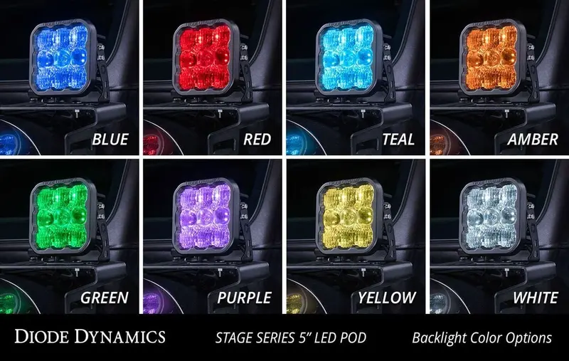 Diode Dynamics Ss5 Cross Link 6-Pod Led Light Bar - One 2