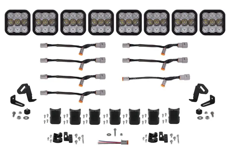 Diode Dynamics Ss5 Cross Link 8-Pod Led Light Bar - Single 4
