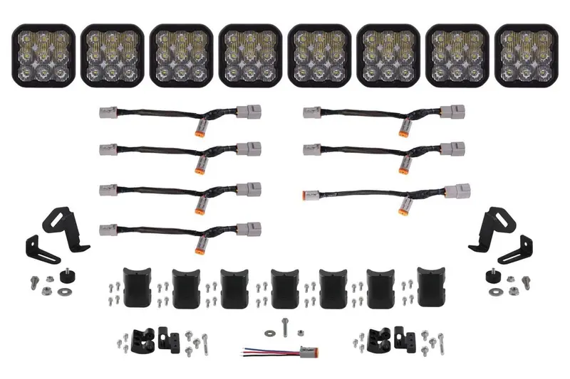 Diode Dynamics Ss5 Cross Link 8-Pod Led Light Bar - Single 6