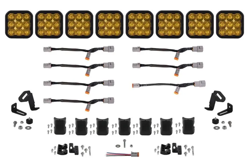 Diode Dynamics Ss5 Cross Link 8-Pod Led Light Bar - Single 7