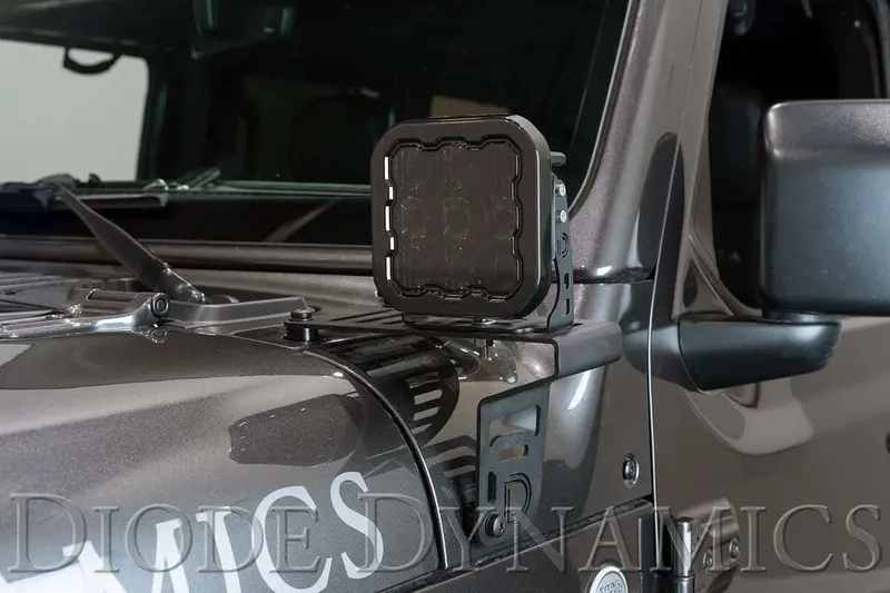 Diode Dynamics Ss5 Led Pod Smoked Cover - Single 2