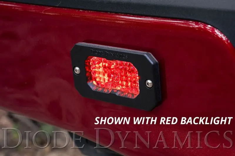 Diode Dynamics Stage Series 2” Sae White Sport Flush Mount Led Pod - Pair 4