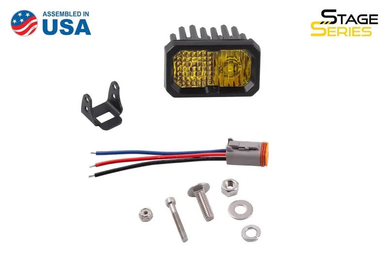 Diode Dynamics Stage Series 2" Sae Yellow Pro Standard Led Pod - Single 1