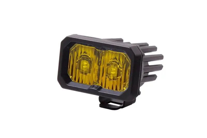 Diode Dynamics Stage Series 2" Sae Yellow Pro Standard Led Pod - Single 1