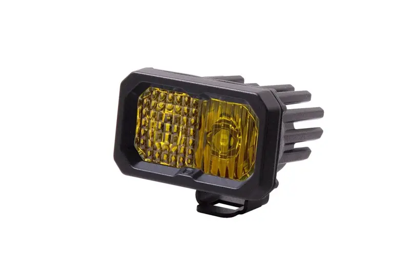 Diode Dynamics Stage Series 2" Sae Yellow Pro Standard Led Pod - Single 2