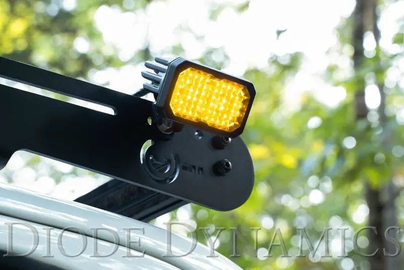Diode Dynamics Stage Series 2" Sae Yellow Pro Standard Led Pod - Single 3