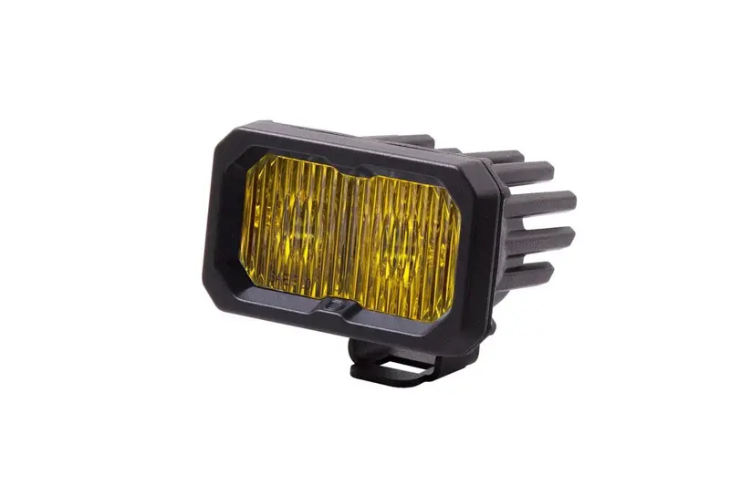 Diode Dynamics Stage Series 2" Sae Yellow Pro Standard Led Pod - Single 4
