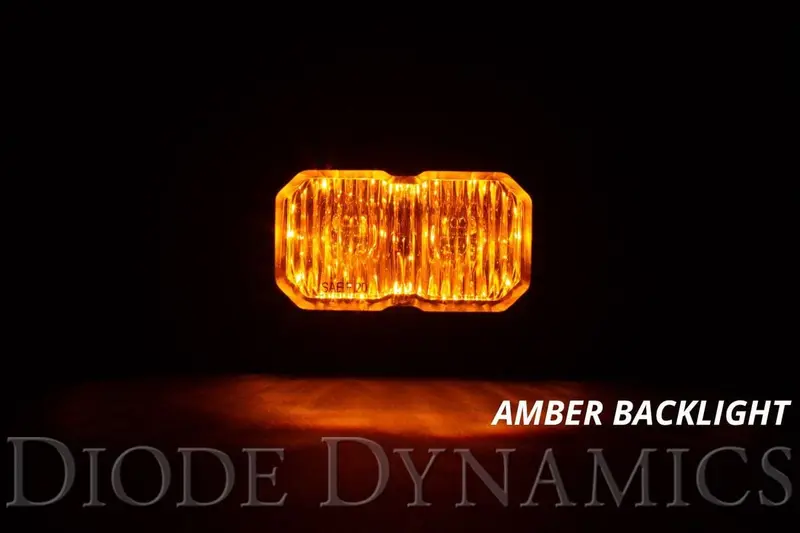 Diode Dynamics Stage Series 2" Sae Yellow Pro Standard Led Pod - Single 5