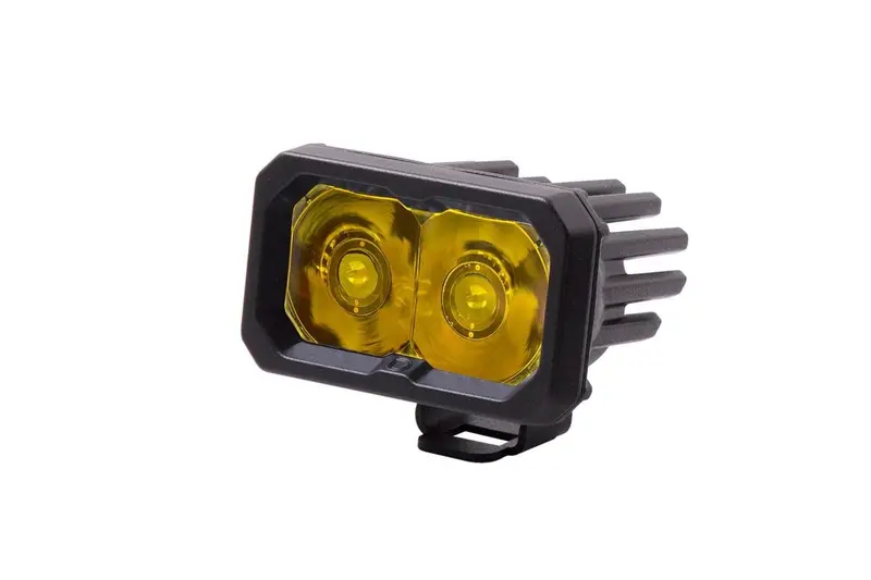 Diode Dynamics Stage Series 2" Sae Yellow Pro Standard Led Pod - Single 5