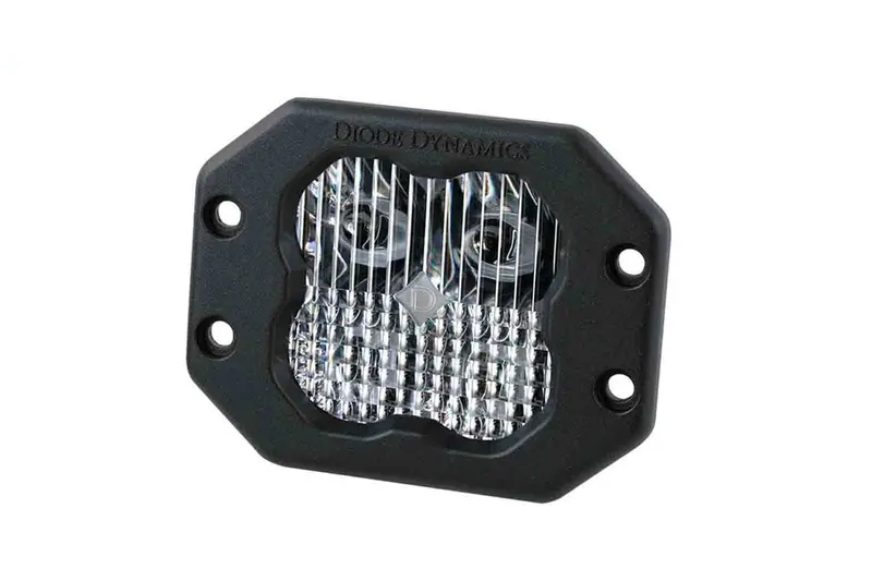 Diode Dynamics Stage Series 3” Sae/Dot White Pro Flush Mount Led Pod - Single 8