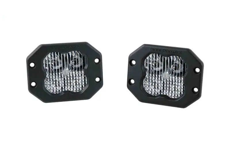 Diode Dynamics Stage Series 3” Sae/Dot White Sport Flush Mount Led Pod - Pair 7