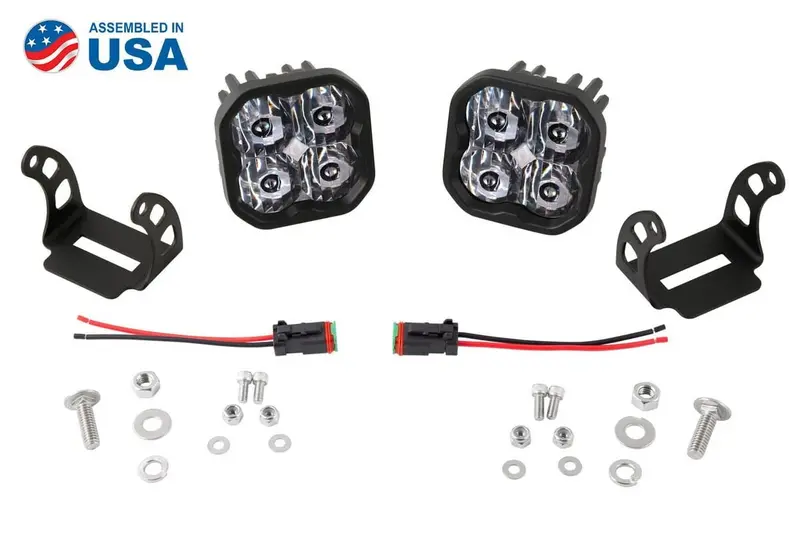 Diode Dynamics Stage Series 3” Sae/Dot White Sport Led Pod - Pair 1