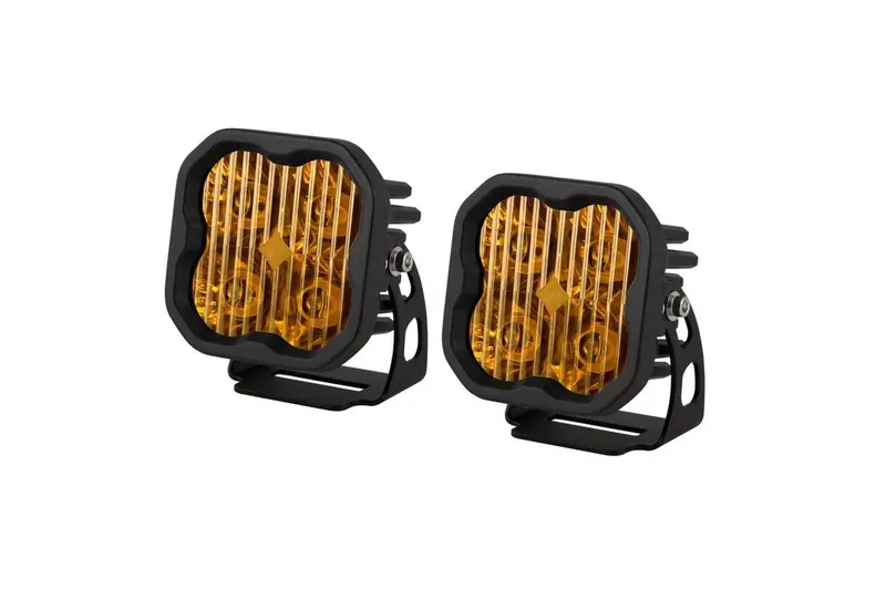 Diode Dynamics Stage Series 3” Sae Yellow Max Led Pod - Pair 2