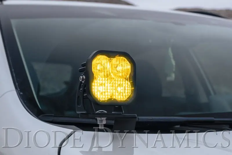 Diode Dynamics Stage Series 3” Sae Yellow Max Led Pod - Single 3