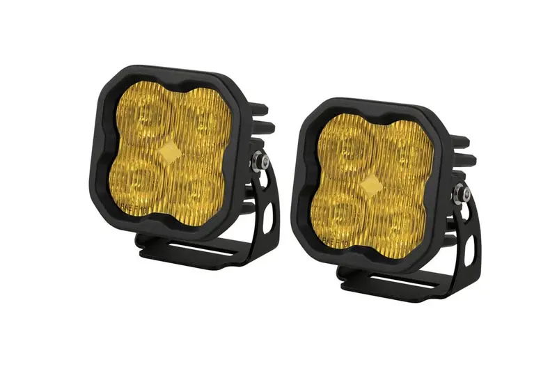 Diode Dynamics Stage Series 3” Sae Yellow Sport Led Pod - Pair 3