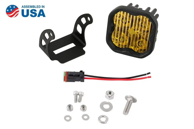 Diode Dynamics Stage Series 3” Sae Yellow Sport Led Pod - Single 1