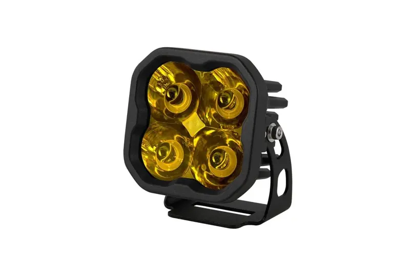 Diode Dynamics Stage Series 3” Sae Yellow Sport Led Pod - Single 5