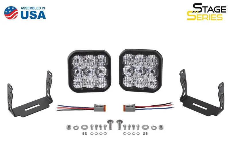 Diode Dynamics Stage Series 5” White Sport Led Pod - Pair 1