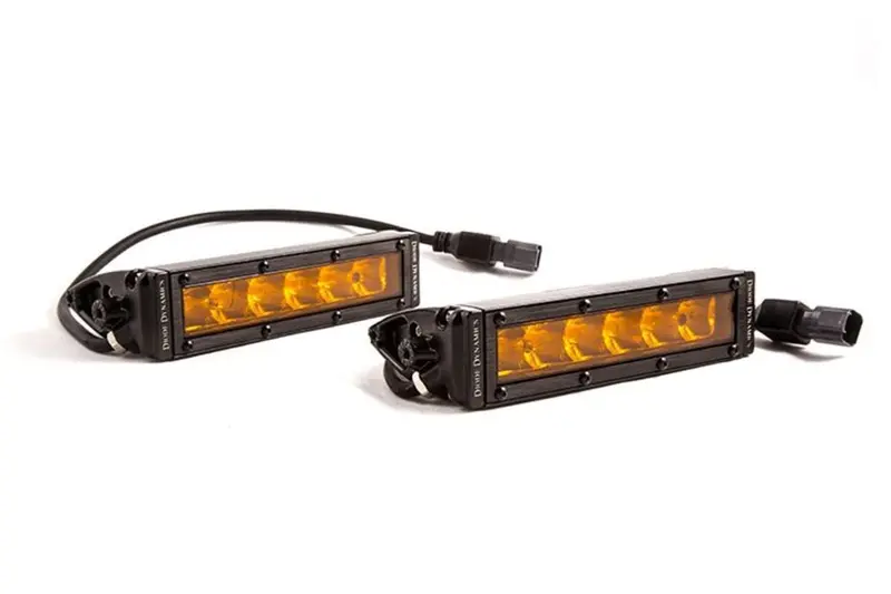 Diode Dynamics Stage Series 6” Sae Amber Light Bar - Pair 2