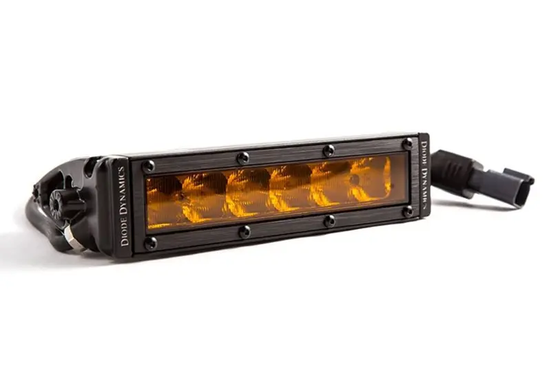 Diode Dynamics Stage Series 6” Sae Amber Light Bar - Single 1