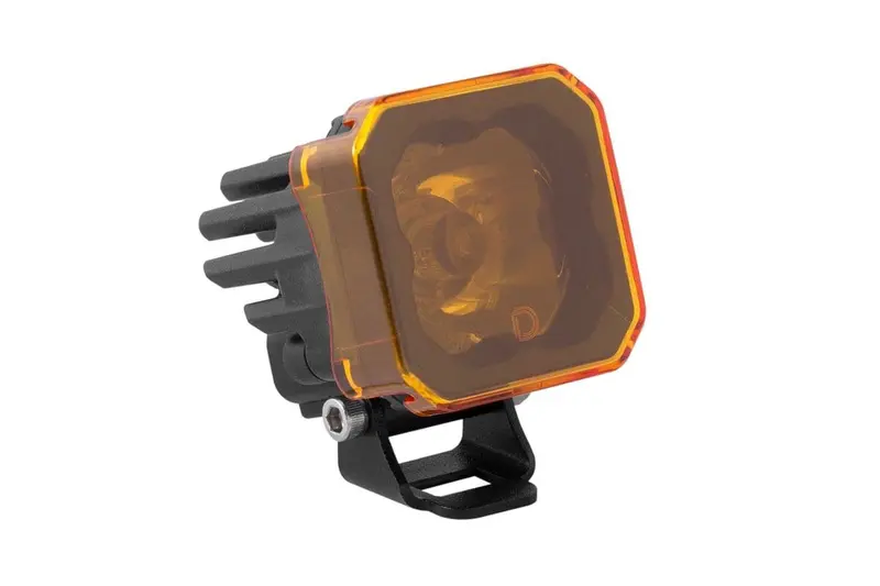 Diode Dynamics Stage Series C1 Led Pod Yellow Cover - Single 2