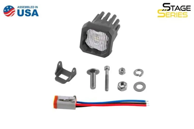 Diode Dynamics Stage Series C1 White Sae Fog Standard Led Pod - Single 1