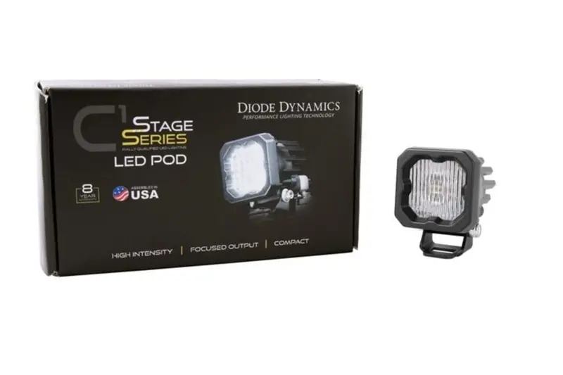 Diode Dynamics Stage Series C1 White Sae Fog Standard Led Pod - Single 2